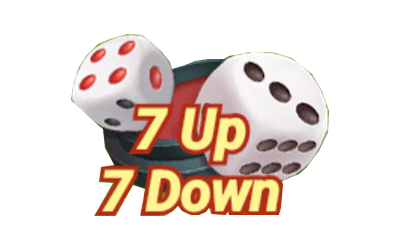 7 up 7 down dice